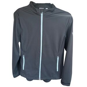 PUMA Black Full-Zip Performance Jacket | Size L